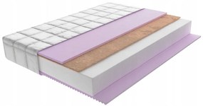 Detský matrac LUX ZONE MAX RELAX 140x70x11 cm - pena/kokos/pena