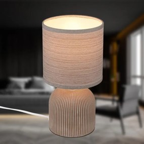 Brilo - Stolná lampa INO 1xE14/10W/230V hnedá