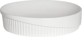 Novoterm Keramické umývadlo na dosku NV-KR-9037 (ø 42,5 cm) biele