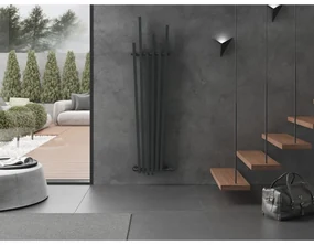 Mexen Omaha, vykurovacie teleso 1800x420 mm, 655 W, antracitová, W208-1800-420-00-66