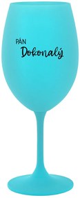 PÁN DOKONALÝ - tyrkysový pohár na víno 350 ml