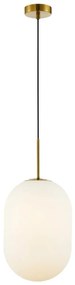 Milagro Luster na lanku ALIAS 1xE14/40W/230V pr. 24 cm zlatá MI2285