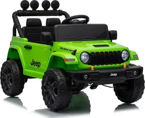LEAN CARS Akumulátorové vozidlo Jeep Rubicon DK-JWR558 24 V, zelené