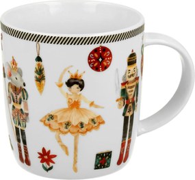 Porcelánový hrnček Christmas Nutcracker 400 ml