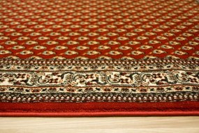 Koberec Afgan 3642B ornamentový červený / krémový