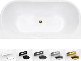 Besco Akrylátová voľne stojaca vaňa Vica NEW BW CC/SP 150x80 (160x80, 170x80), s prepadom BESCO-Typ výpuste: Alcaplast Click-Clack so štrbinovým prep…