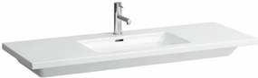 Nábytkové umývadlo Laufen Living Square 130x48 cm  s otvorom uprostred H8164350001041