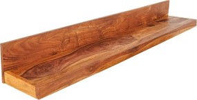 Dizajnová nástenná polica Elegant 110 cm Sheesham