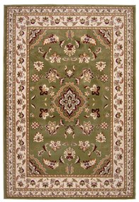 Flair Rugs, Kusový koberec Sincerity Royale Sherborne Green, 80x150, zelená, kancelária