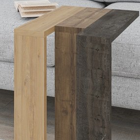 Odkladací stolík v dekore duba 40x30 cm Macha – Marckeric