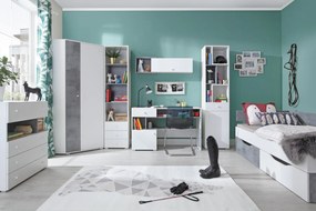 Meblar Regál Sigma SI7 (2 farby) Farba: Biela