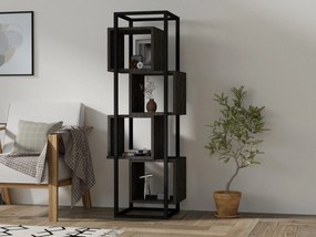 Regál Puseke (antracit) . Akcia -15%. Vlastná spoľahlivá doprava až k Vám domov. 1092898