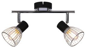 Candellux MODO Spot 2X40W E14 Black Chrome 92-61522