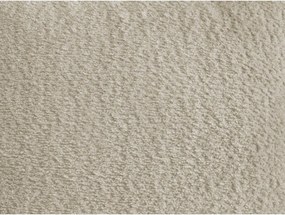 Béžová podnožka z textílie buklé Azra – Bobochic Paris