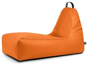 Oranžový sedací vak z imitácie kože Chill XXL – So Soft?
