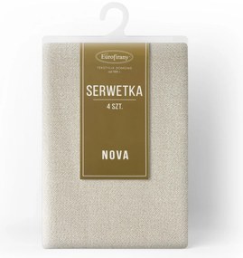 SADA 4 KS PRESTIERANIE NA STÔL LANA 30X40 CM BÉŽOVÁ