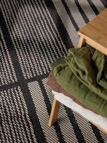 Koberec HARINGEY ALLINGTON čierny / biely