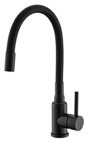 ALVEUS 1144433 - Drezová batéria s flexibilným ramienkom MINTAS 34 cm matná čierna