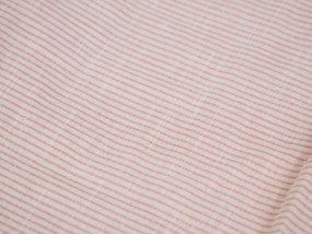 Bavlnené obliečky LÍNIA PINK ružové Rozmer obliečky: 70 x 90 cm | 140 x 200 cm