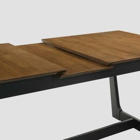 Jedálenský stôl PAHKEL z kaučukovníkového dreva rozkladací 718458