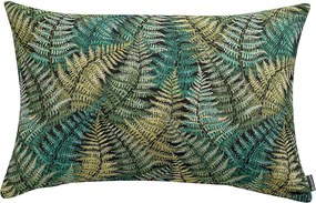 Karin - jednoduchá obliečka, 60x40cm farba produktu zelená látka zapletaná, vzorované
