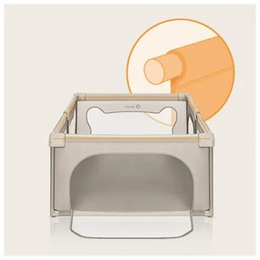 Lionelo - Hracia ohrádka WILLOW béžová