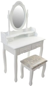Bestent Toaletný stolík Primadonna WHITE
