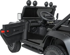 Elektrické autíčko Land Rover Defender 110 SVX čierne