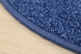 Associated Weavers, Kusový koberec Gusto 78 kruh, 59x59 (průměr) kruh, modrá, kancelária