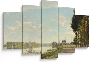 Obraz - Claude Monet, Argenteuil, reprodukcia (150x105 cm)