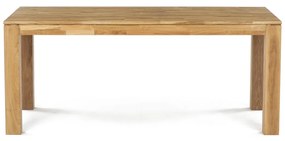 Jedálenský stôl 180 x 90 cm, dub, XXL