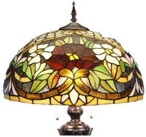 Luxury lampa do obývačky Tiffany LILY HEMISPHERE Ø50*166