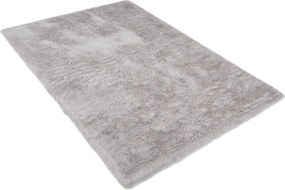 TA Koberec LIGHT GREY LIGHT GREY SILK Sivý Obdĺžnikový Rozmer: 80x150 cm