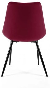 Set štyroch jedálenských stoličiek SJ.0488 burgundy