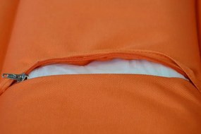 Divero 321 Polstrovanie na lehátko - oranžová
