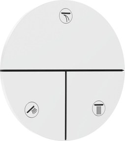 Hansgrohe ShowerSelect Comfort S, ventil pod omietku pre 3 spotrebiče, biela matná, HAN-15558700