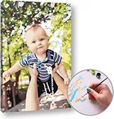 Maľovanie podľa čísel z vlastnej fotky - OBDĹŽNIK