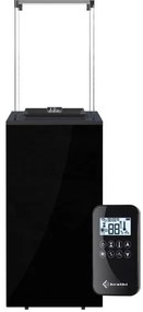 Plynový ohrievač s diaľkovým Patio Mini Glass Black