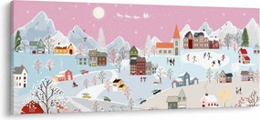 Obraz - Čarovná zima (120x50 cm)
