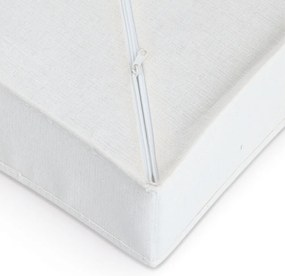 Organizér na spodnú bielizeň, WHITY, štvorec s 16 priehradkami, 30x30x11 cm