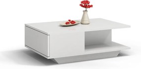 Kávový stolík do obývačky Neon - biela