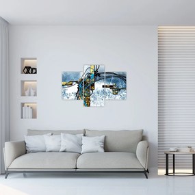 Abstraktný obraz (90x60 cm)