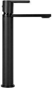 Rea Flip, vysoká umývadlová batéria, čierna matná, REA-B2007