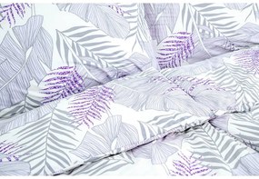 Obliečky 100% Bavlna Irina Fialová 200x220/2x70x90 cm