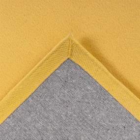Dekorstudio Kožušinový koberec TOPIA - žltý Rozmer koberca: 120x170cm