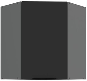 Kuchynská skrinka Aria-Bl/Ant Anti Fingerprint 60x60 Gn-72 1f (45°)