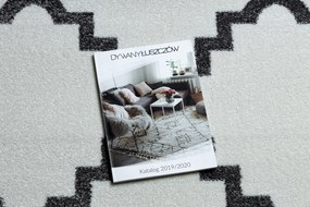 Koberec SKETCH - F343 Marocká mreža, krémovo - sivý