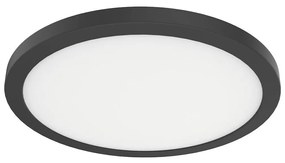 LED stropné svietidlo EVORA LED/18W/230V 3000/4000/6000K priemer 22,5 cm čierna