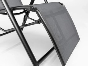 Cirrus Silver-Line relaxačné kreslo antracit