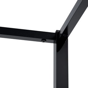 Posteľ Batoni 200x200 - čierna